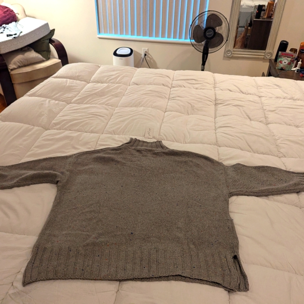 Petal and Pup gray sweater